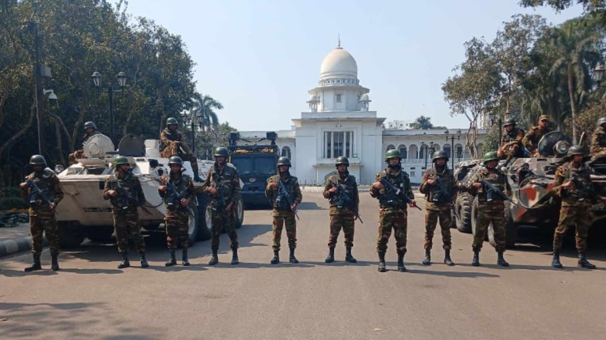 সুপ্রিম কোর্টে  নিরাপত্তা জোরদার