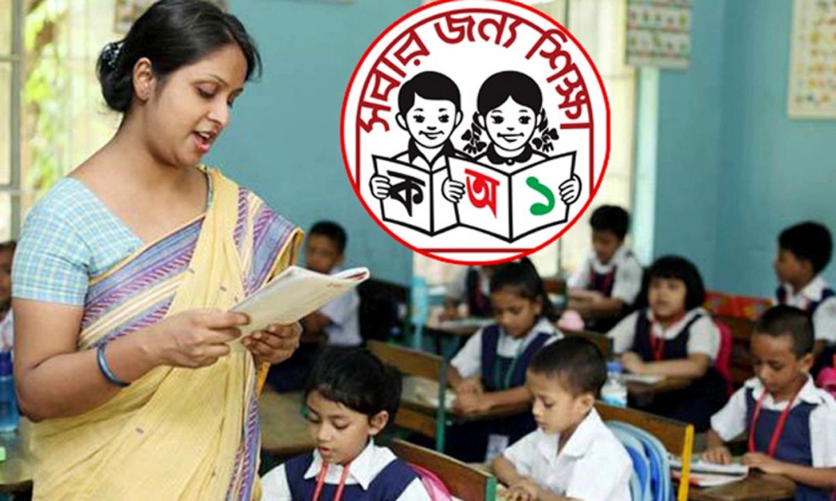 ক্লাস নিচ্ছেন নারী শিক্ষক। ছবি- সংগৃহীত