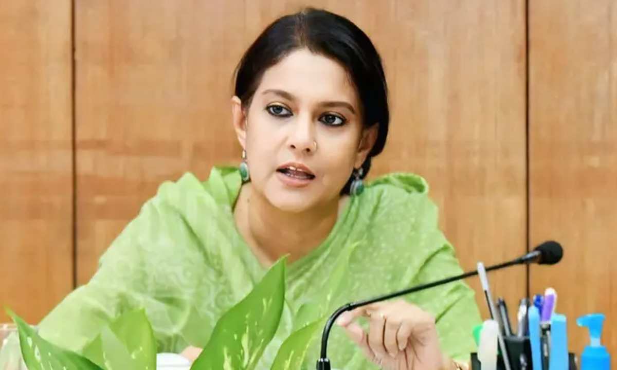 পরিবেশ উপদেষ্টা সৈয়দা রিজওয়ানা হাসান।     ছবি- সংগৃহীত