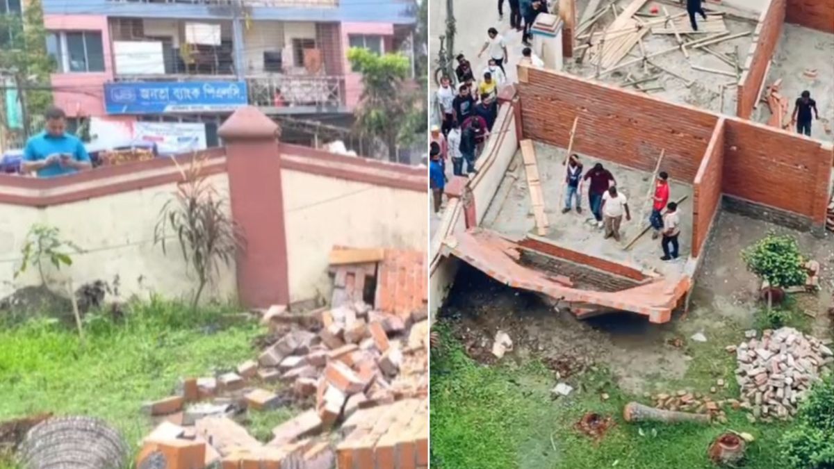 ময়মনসিংহে রওশন এরশাদের ‘সুন্দর মহলে’ হামলা-ভাঙচুর