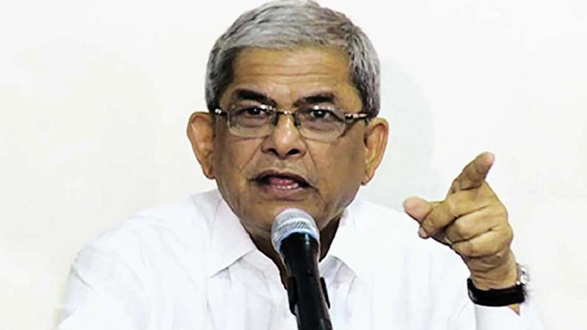 বিএনপির মহাসচিব মির্জা ফখরুল ইসলাম আলমগীর।    ছবি- সংগৃহীত