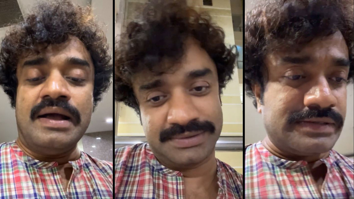 ফেসবুক লাইভে এসে এসব কথা বলেন অভিনেতা সাইদুর রহমান পাভেল। ছবি - সংগৃহীত
