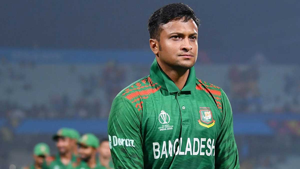 দেশসেরা ক্রিকেটার সাকিব আল হাসান। ছবি- সংগৃহীত