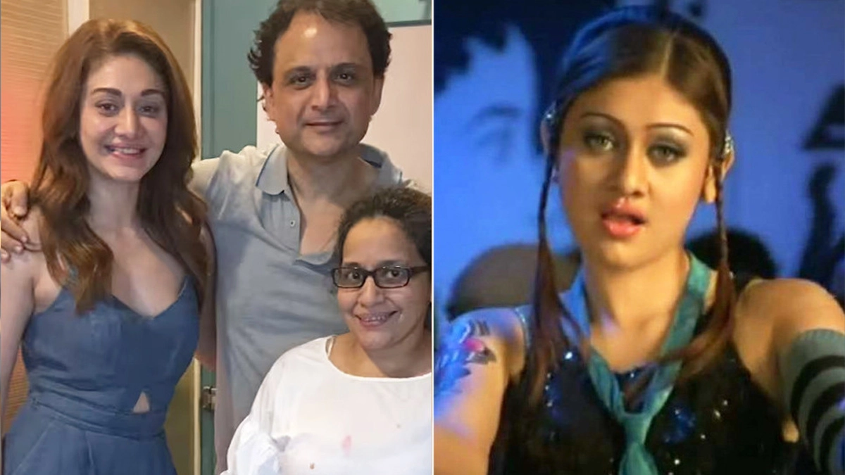 ‘কাঁটা লাগা গার্ল’ শেফালি জারিওয়ালার সঙ্গে ভিডিওর  পরিচালক।  ছবি - সংগৃহীত