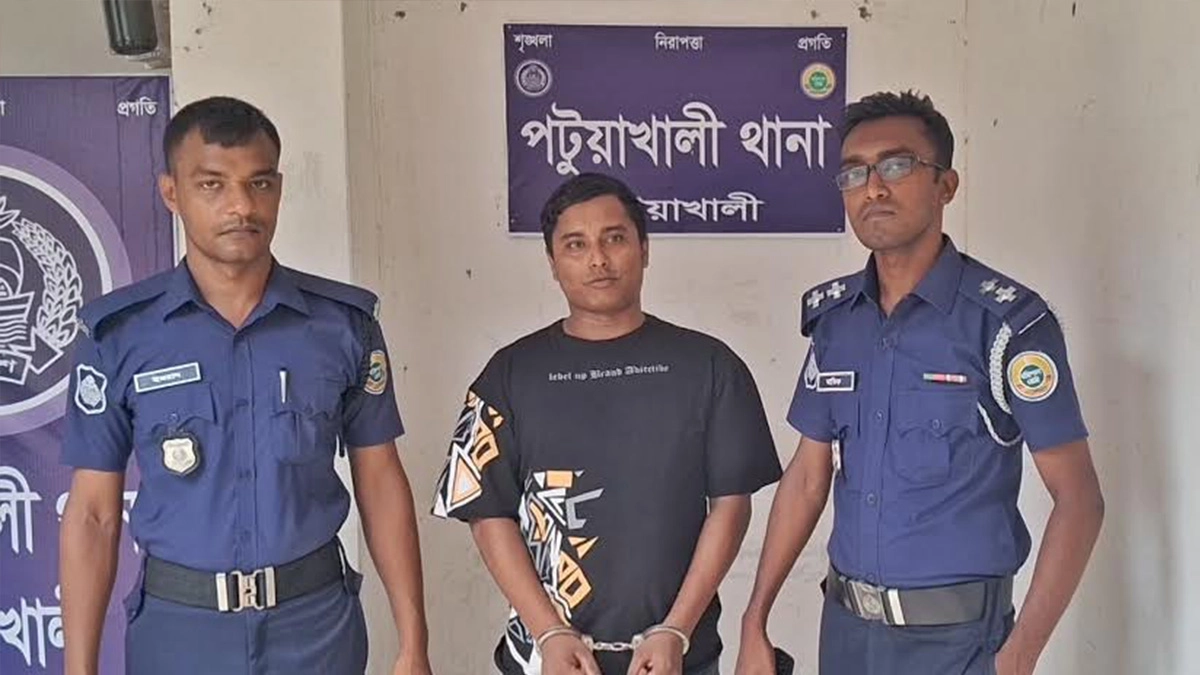 পটুয়াখালী জেলা ছাত্রলীগ নেতা সিফাত গ্রেফতার