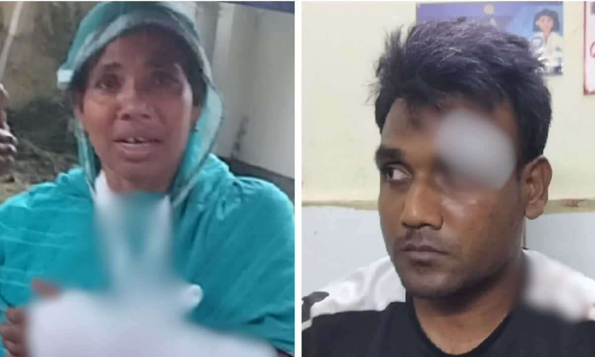 আহতদের দুজন। ছবি- রূপালী বাংলাদেশ