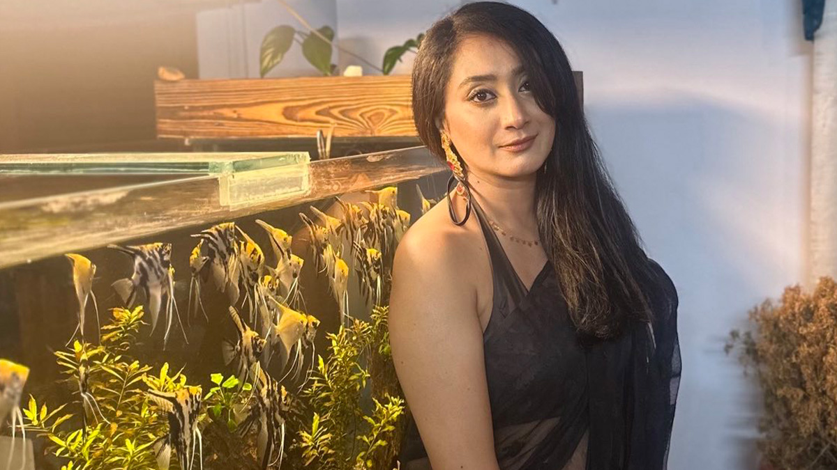 অভিনেত্রী জিনাত শানু স্বাগতা। ছবি - সংগৃহীত