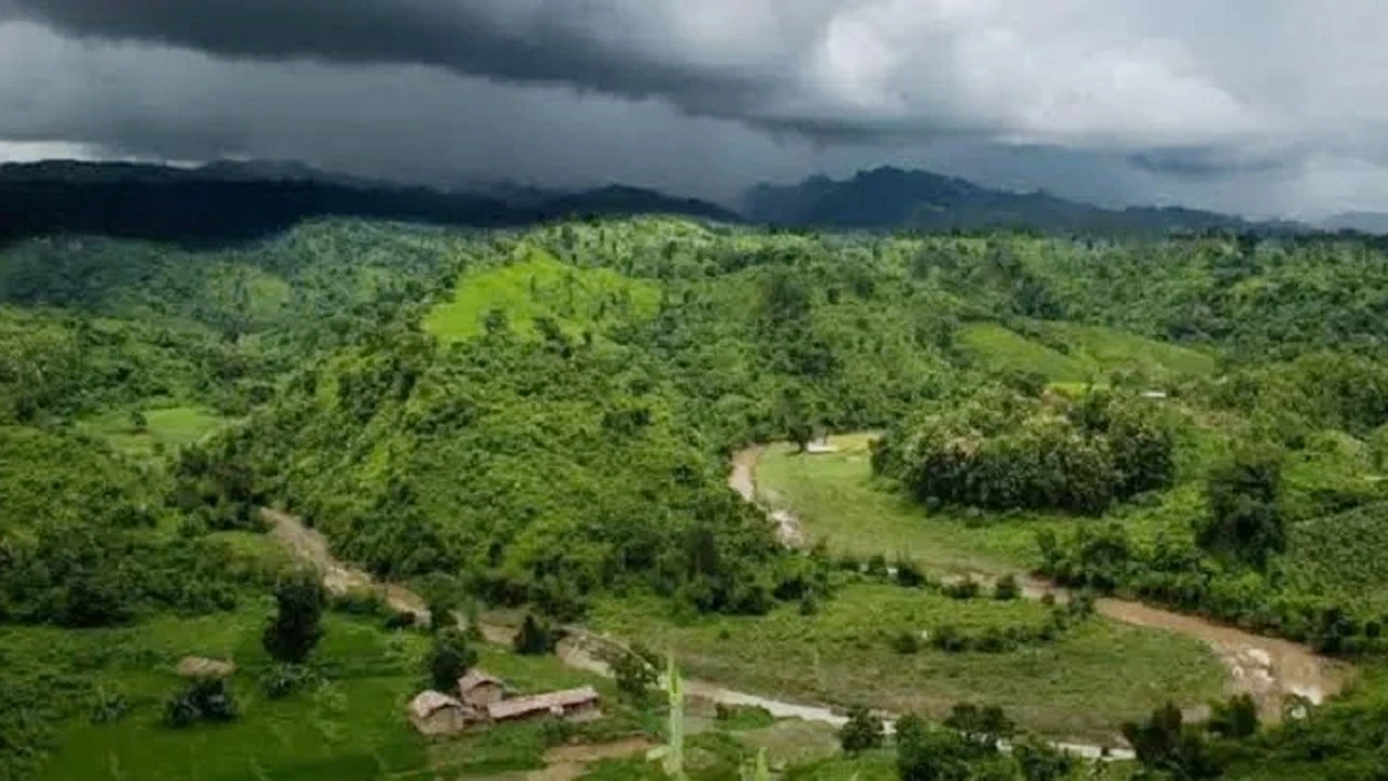 রাঙ্গামাটির দুর্গম পাহাড়ি এলাকা। ছবি- সংগৃহীত