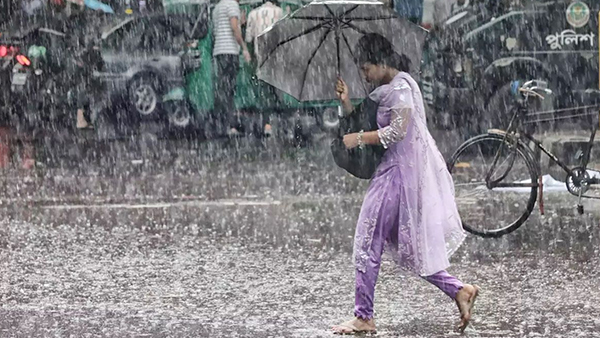 লঘুচাপের প্রভাবে বৃষ্টিপাত বাড়তে পারে। ছবি- সংগৃহীত