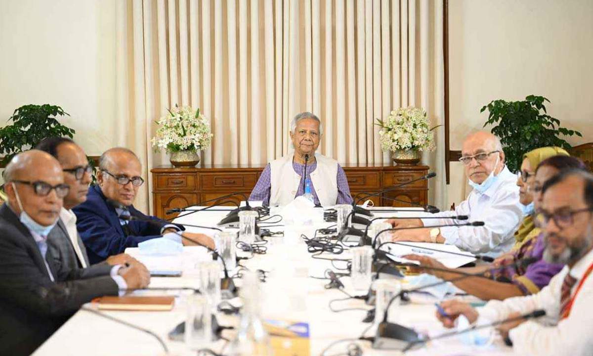মুক্তিযুদ্ধবিষয়ক মন্ত্রণালয়ের এক বৈঠকে সভাপতিত্ব করেন প্রধান উপদেষ্টা। ছবি- সংগৃহীত