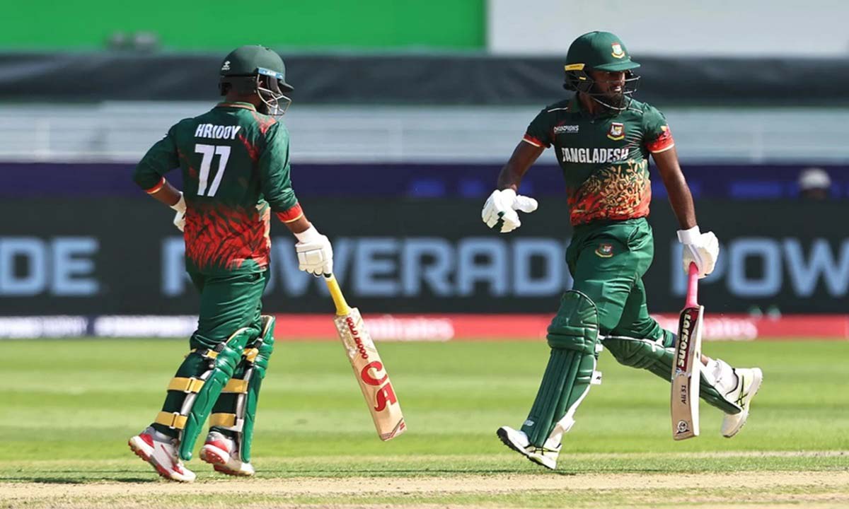 জাকের আলি এবং তাওহিদ হৃদয়। ছবি- সংগৃহীত