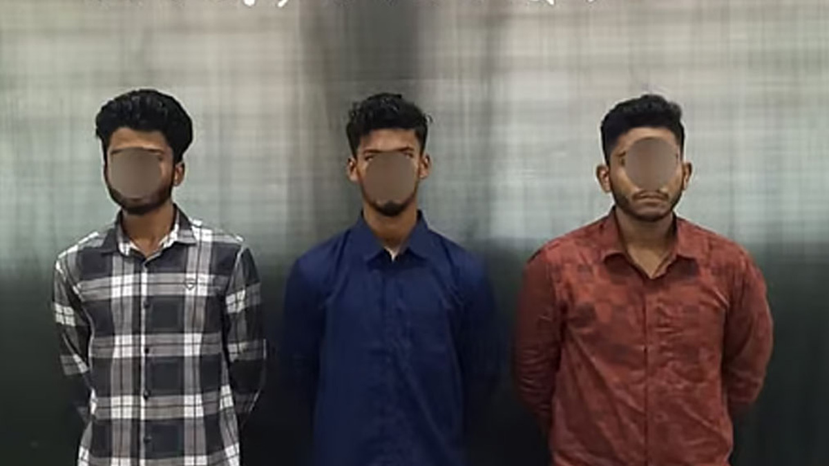 নারী সংবাদকর্মীকে হেনস্তা, তিন আসামি কারাগারে