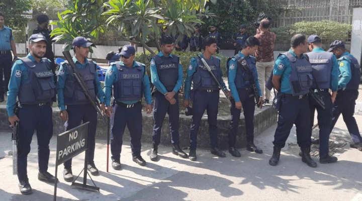 রাজধানীতে নিরাপত্তা ব্যবস্থা জোরদার