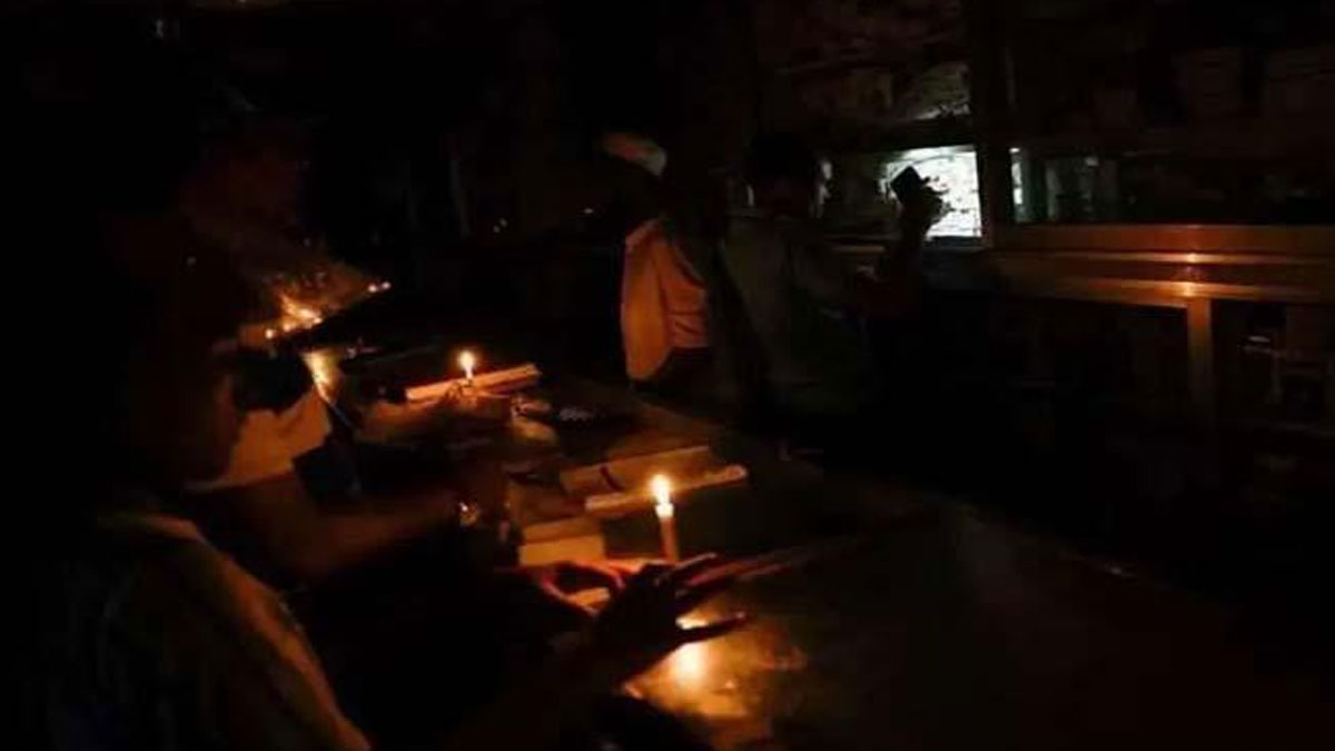 দক্ষিণ-পশ্চিমাঞ্চলের ২১ জেলায় ব্ল্যাকআউট
