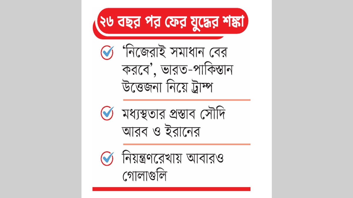 ভারত-পাকিস্তান উত্তেজনা চরমে
