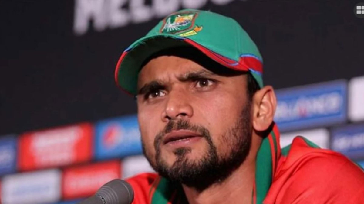 গাজাবাসীর প্রতি সংহতি জানিয়ে মাশরাফির পোস্ট