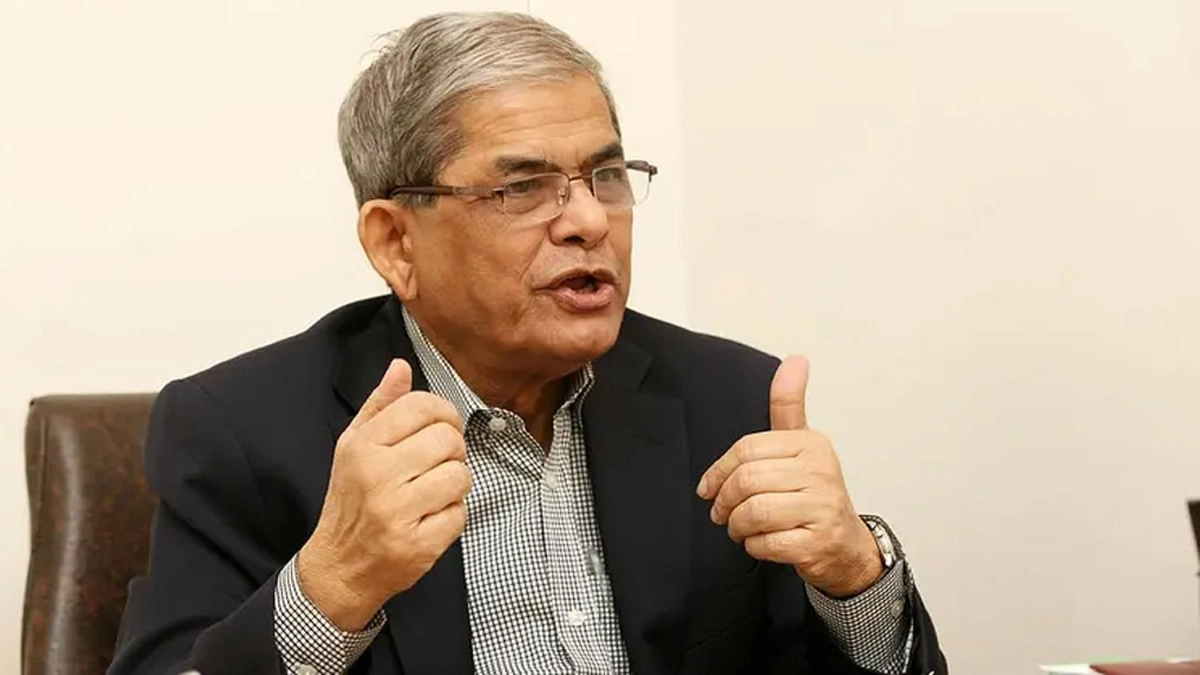 প্রধান উপদেষ্টার চীন সফর নিয়ে মির্জা ফখরুলের মন্তব্য