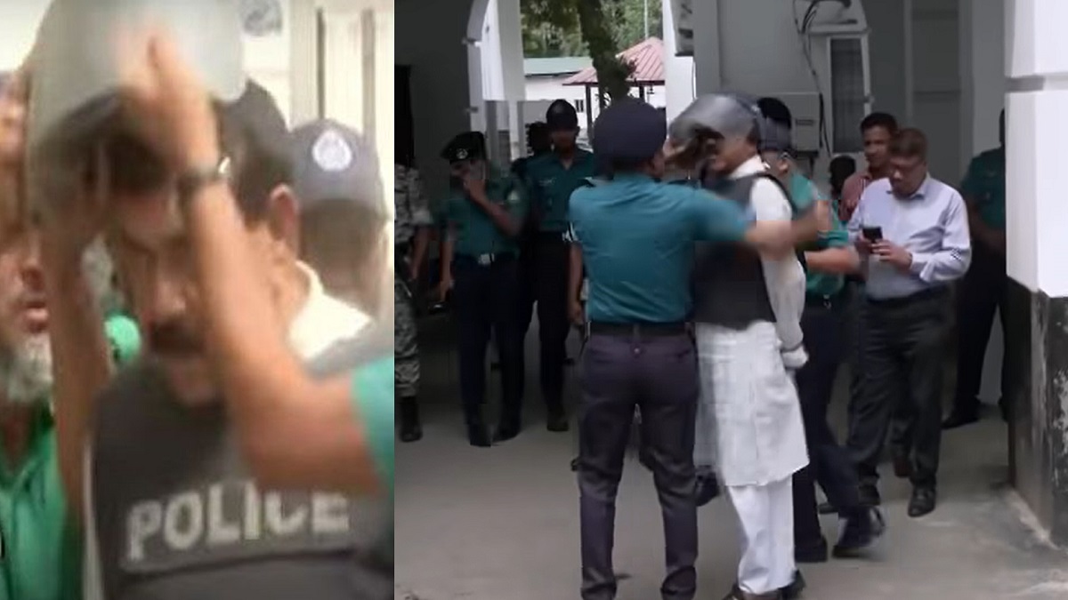 ট্রাইব্যুনালে পুলিশ সদস্যদের হুমকি শাজাহান খানের