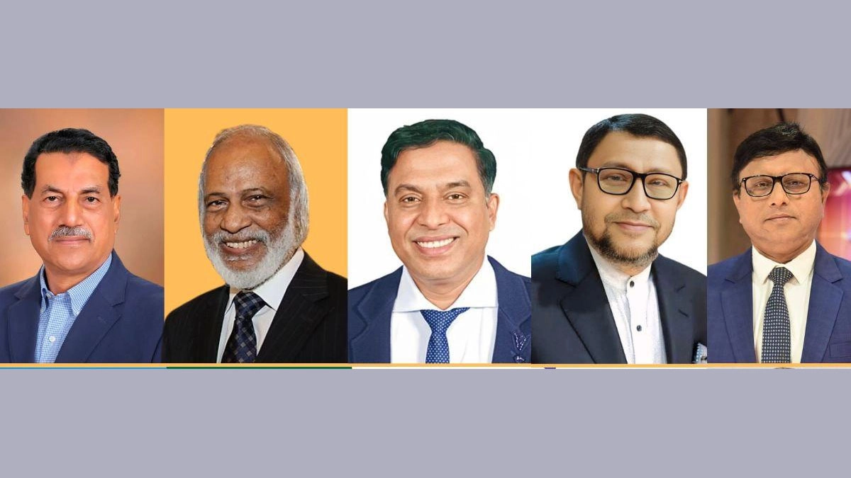 বিজয়ী প্রার্থীরা। ছবি : রূপালী বাংলাদেশ