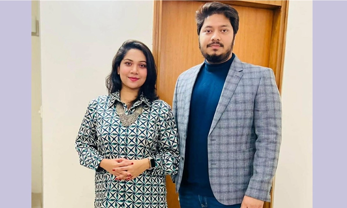 সংগীতশিল্পী ফাহিম ইসলাম ও তারান্নুম নাবিলা। ছবি : সংগৃহীত