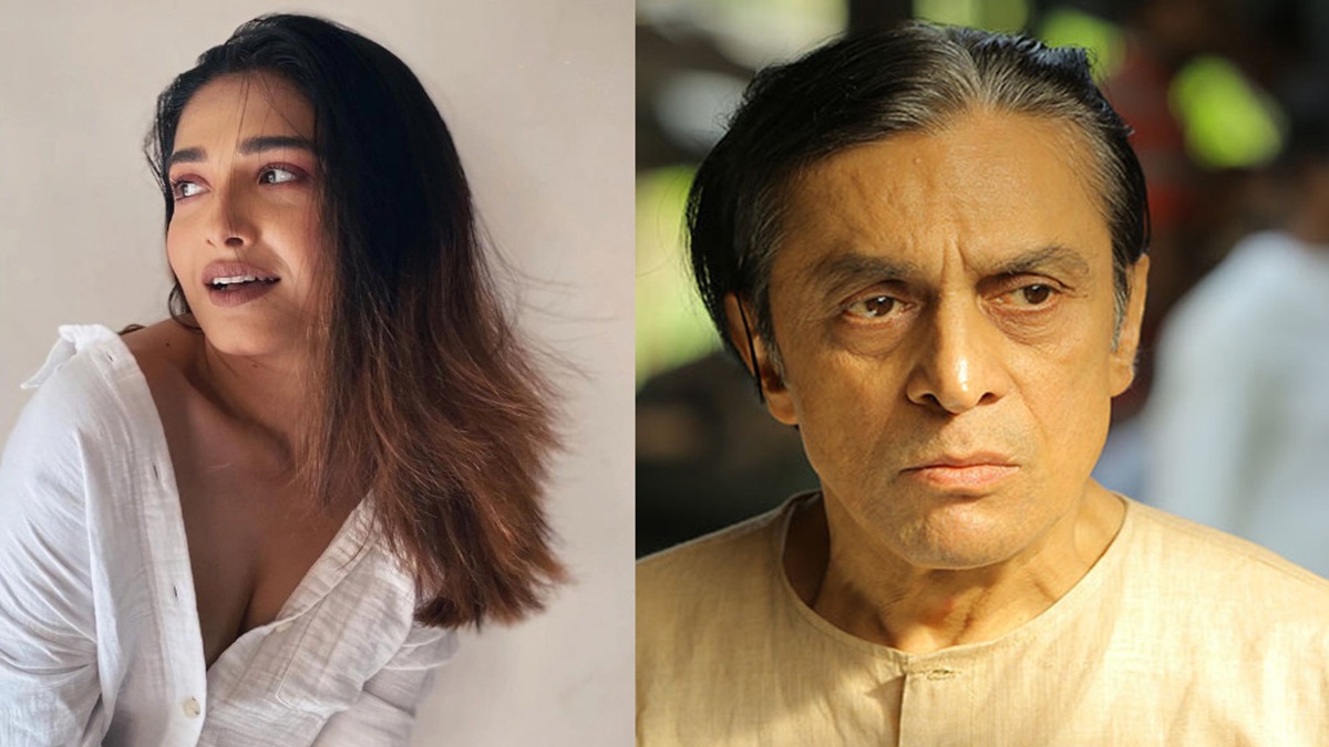 প্রবীণ অভিনেতা শুভাশিস মুখার্জি ও তরুণ অভিনেত্রী রোশনি ভট্টাচার্য। ছবি : সংগৃহীত