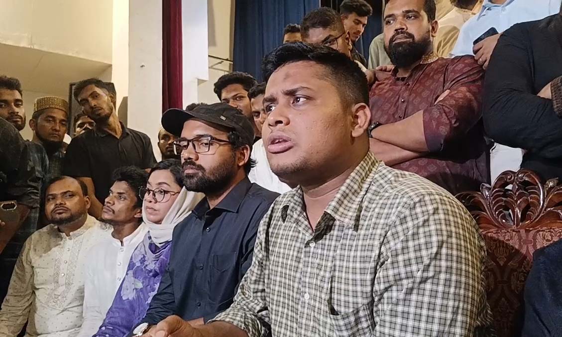 বরগুনায় হাসনাত আব্দুল্লাহ। ছবি- রূপালী বাংলাদেশ