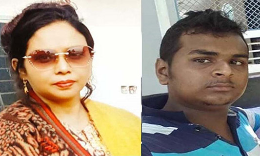 ঘুষ লেনদেনের অভিযোগে গ্রেপ্তার হওয়া রাজস্ব কর্মকর্তা শামীমা আক্তার ও তার সহযোগী হাসিব উদ্দিন। ছবি- সংগৃহীত