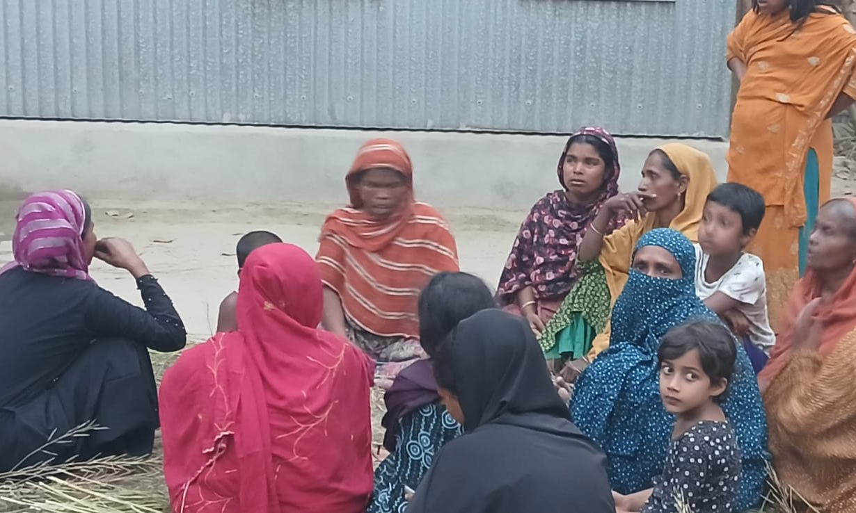 আয়শা নামে ৮ বছরের এক শিশুকে শ্বাসরোধে হত্যা করা হয়েছে। ছবি : রূপালী বাংলাদেশ