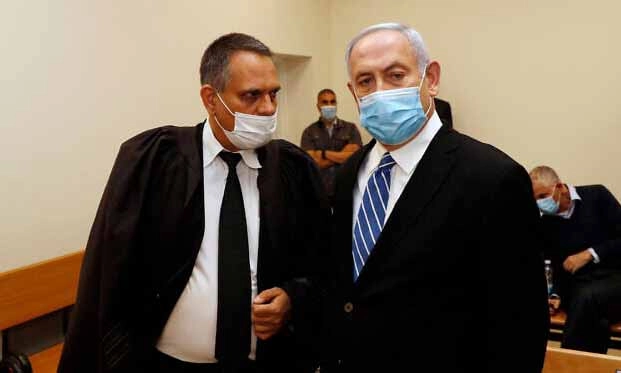 ইসরায়েলের প্রধানমন্ত্রী বেনিয়ামিন নেতানিয়াহু ও তার সাবেক আইনজীবী মিকাহ ফেটম্যান। ছবি- দ্য টাইমস অব ইসরায়েল