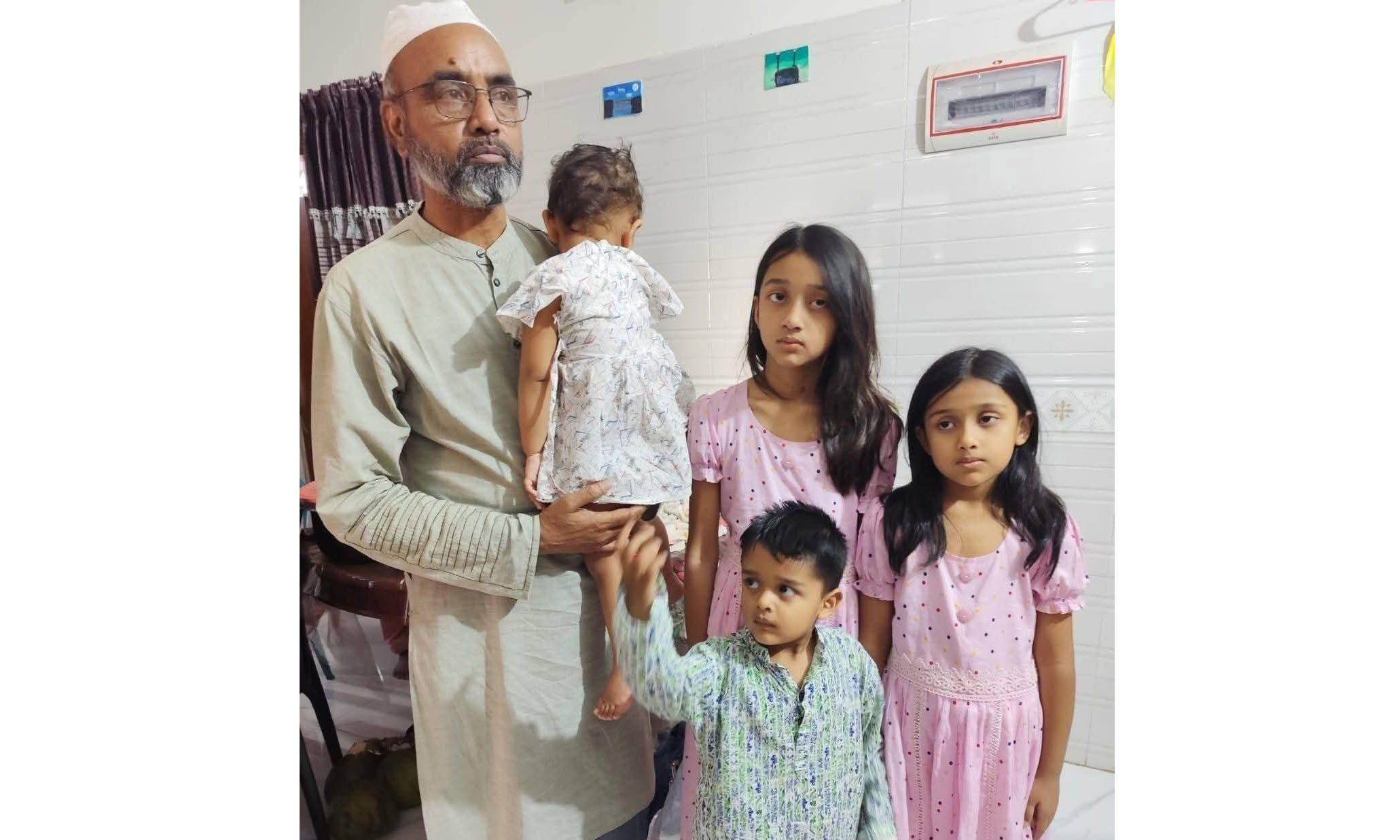 কুষ্টিয়া ইসলামী বিশ্ববিদ্যালয়ের সমাজকল্যাণ বিভাগের চেয়ারম্যান ও সহকারী অধ্যাপক আসমা সাদিয়া রুনার ৪ সন্তান। ছবি : রূপালী বাংলাদেশ