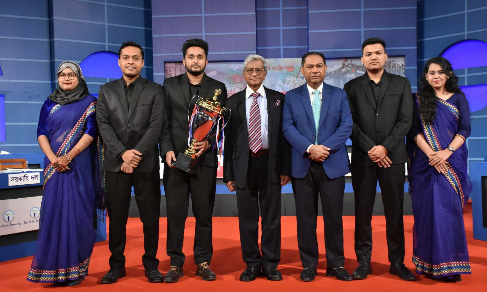 এটিএন বাংলার ডিবেট ফর ডেমোক্রেসি প্রতিযোগিতায় চ্যাম্পিয়ন বিইউবিটি