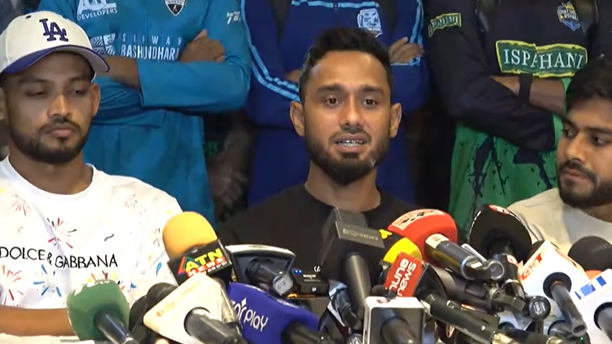 সংবাদ সম্মেলনে কোয়াব সভাপতি মোহাম্মদ মিঠুন। ছবি : সংগৃহীত