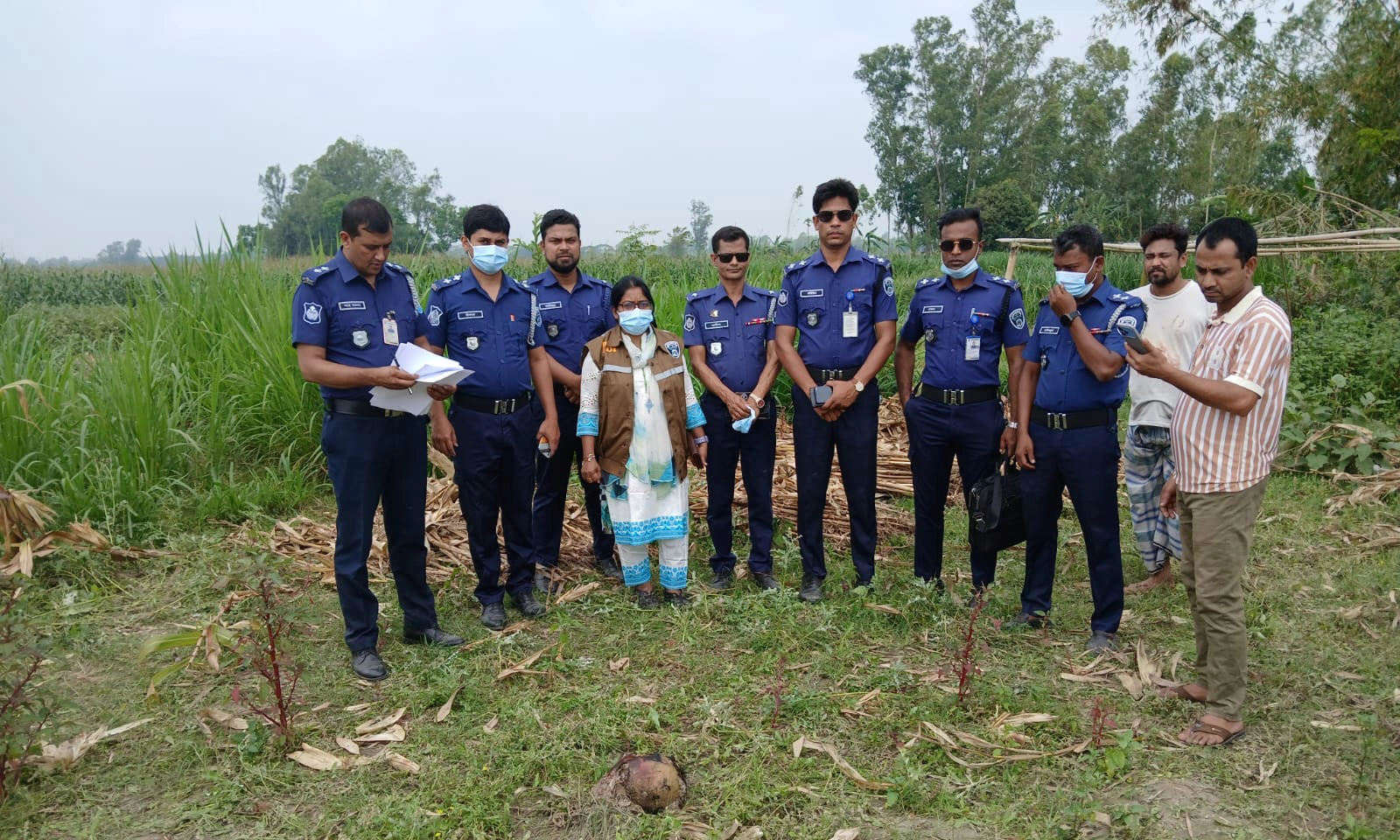 দেহ পাওয়ার ৪ দিন পর মিলল যুবকের বিচ্ছিন্ন মাথা। ছবি : রূপালী বাংলাদেশ