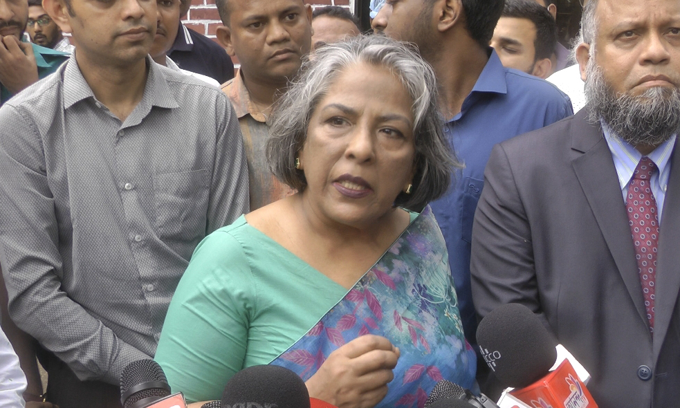 সমাজকল্যাণ উপদেষ্টা শারমীন এস মুরশিদ। ছবি- রূপালী বাংলাদেশ