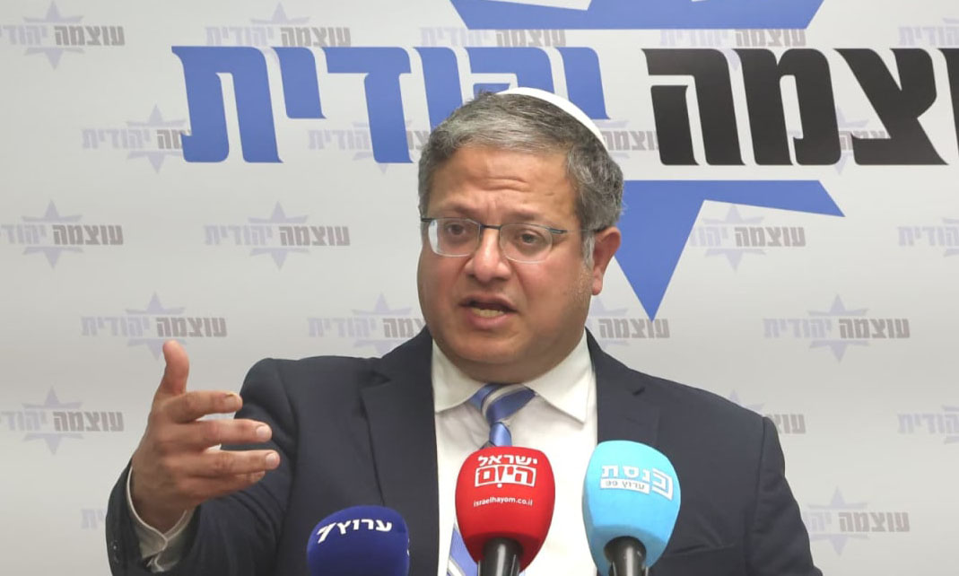 ইসরায়েলের জাতীয় নিরাপত্তামন্ত্রী ও কট্টরপন্থি ইহুদি নেতা ইতামার বেন-গভির