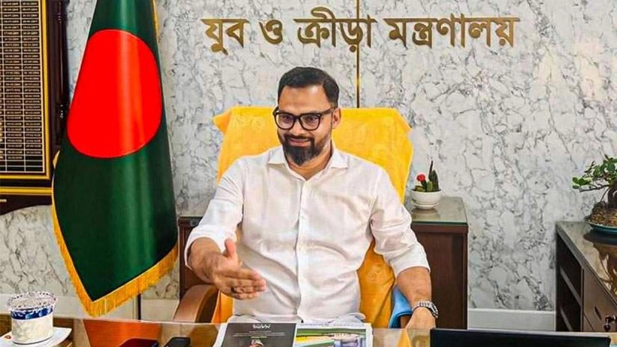 যুব ও ক্রীড়া প্রতিমন্ত্রী আমিনুল হক। ছবি : সংগৃহীত