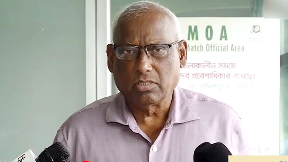 বিসিবির ক্রিকেট পরিচালনা বিভাগের প্রধান নাজমুল আবেদীন ফাহিম। ছবি- সংগৃহীত