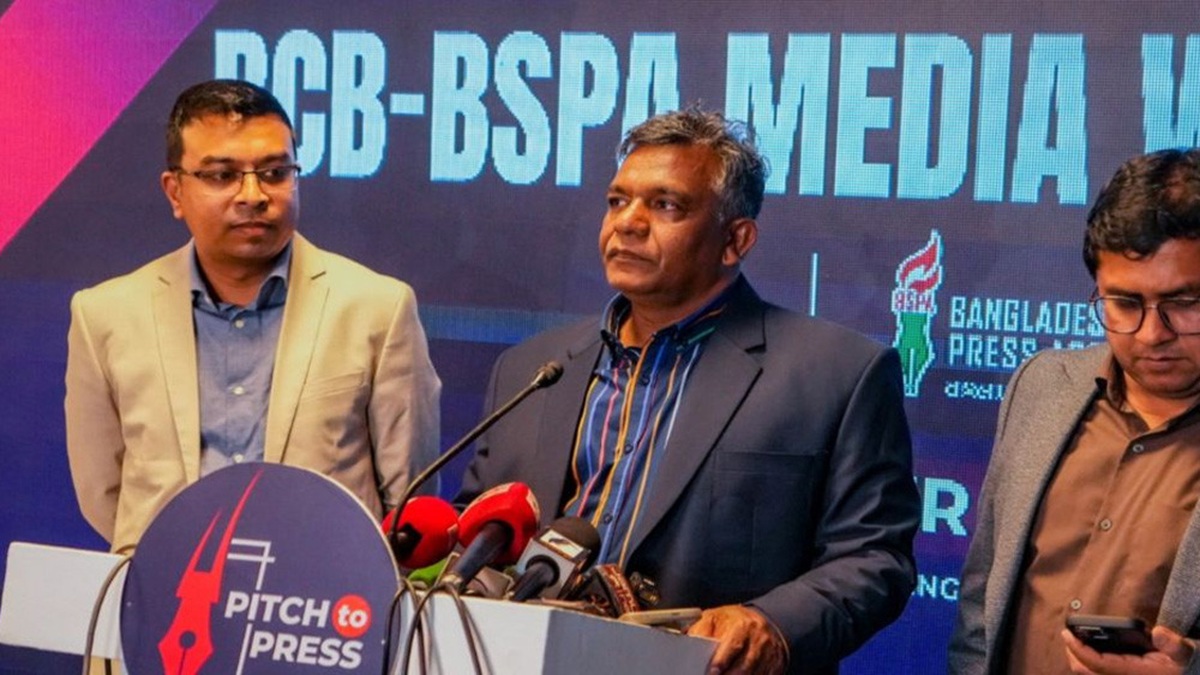 বিসিবি সভাপতি আমিনুল ইসলাম বুলবুল। ছবি : সংগৃহীত