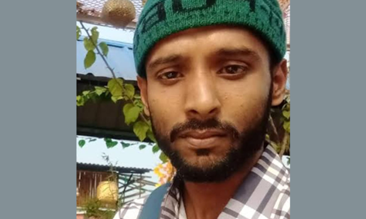 ববি শিক্ষার্থী শুভ বৈরাগী। ছবি : রূপালী বাংলাদেশ