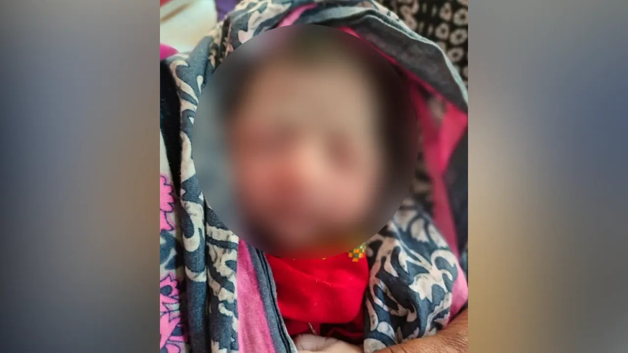 শিশু নিঝুম।  ছবি : সংগৃহীত