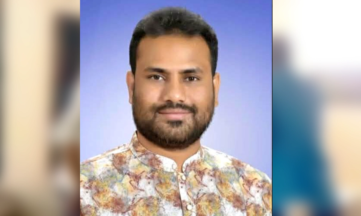 গণঅধিকার পরিষদের নেতা মামুনুর রশিদ মামুন। ছবি : রূপালী বাংলাদেশ