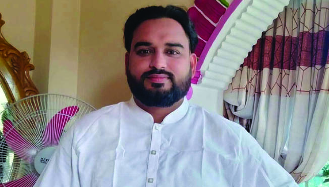 আটক যুবলীগ নেতা শাহীন মিয়া। ছবি : রূপালী বাংলাদেশ