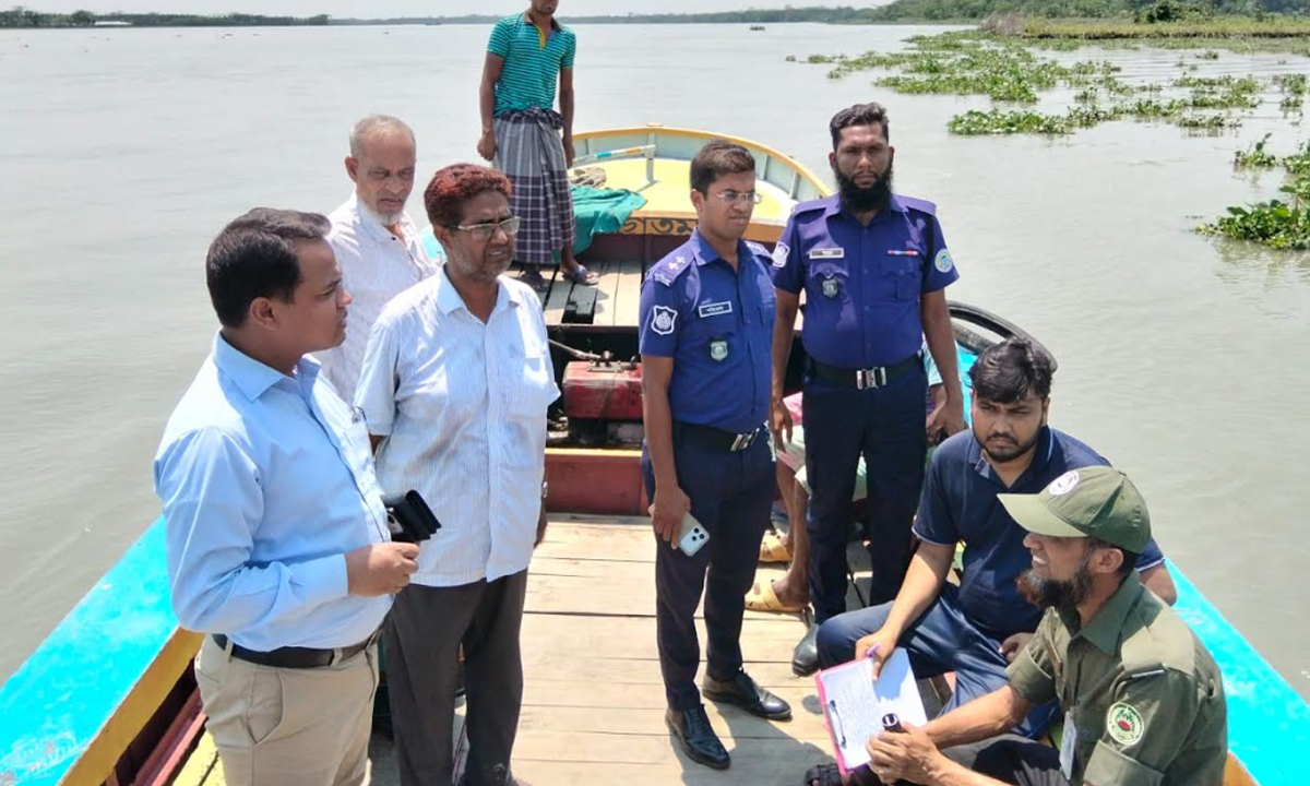 ভ্রাম্যমাণ আদালতের অভিযান। ছবি : রূপালী বাংলাদেশ