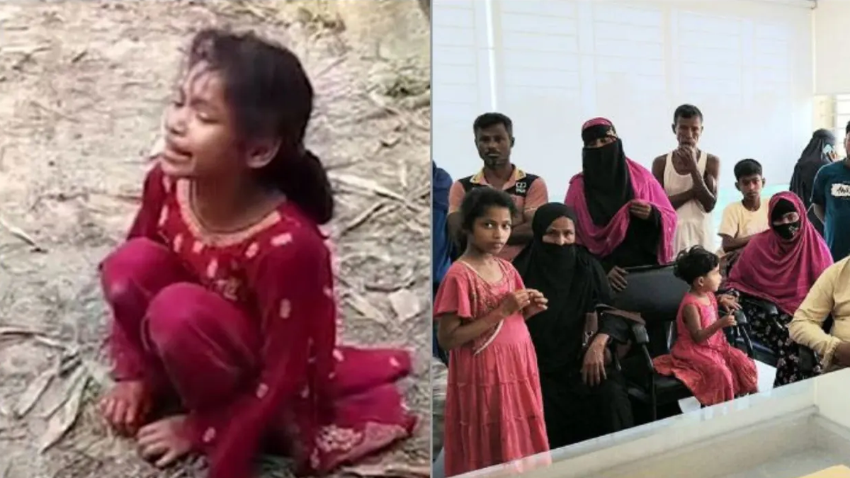 মায়ের কবরের পাশে  কিশোরীর কান্না, সেই সৎ মায়ের মুচলেকা নিল প্রশাসন। ছবি : সংগৃহীত