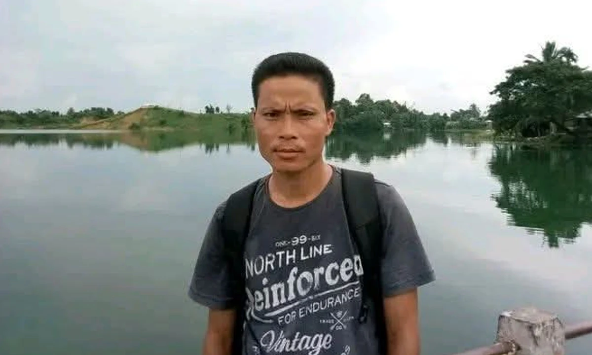 ধর্মসিং চাকমা। ছবি : রূপালী বাংলাদেশ