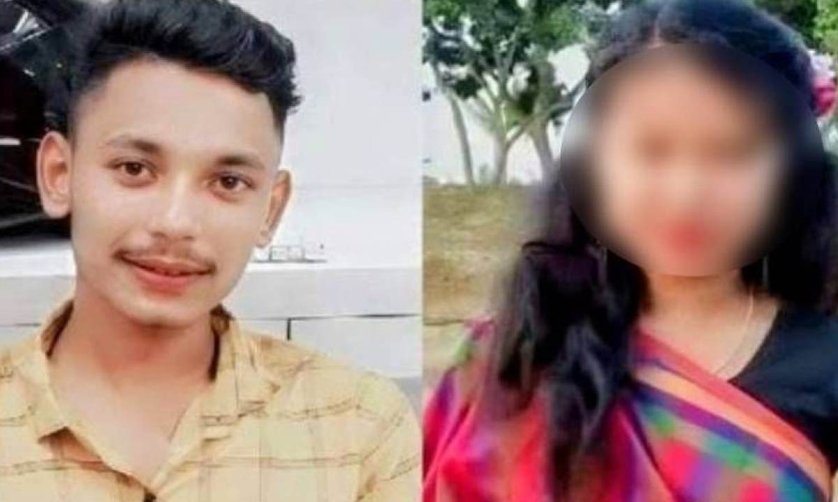 প্রেমিক মনির মিয়া ও প্রেমিকা অনামিকা। ছবি : রূপালী বাংলাদেশ