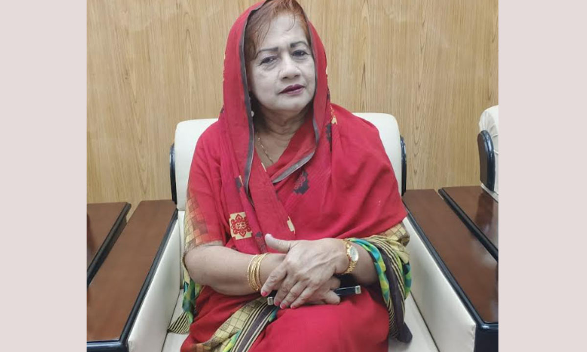 এমপি ইসরাত সুলতানা ইলেন ভুট্টো। ছবি : রূপালী বাংলাদেশ