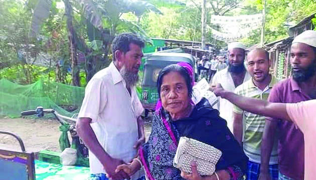 আলোচিত মহিলা ভাইস চেয়ারম্যান মরিয়ম বেগম ওরফে বদনী গ্রেপ্তার। ছবি : রূপালী বাংলাদেশ