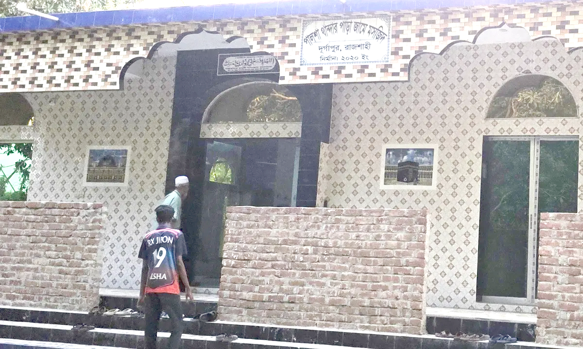 পালশা থান্দারপাড়া জামে মসজিদ।  ছবি : সংগৃহীত