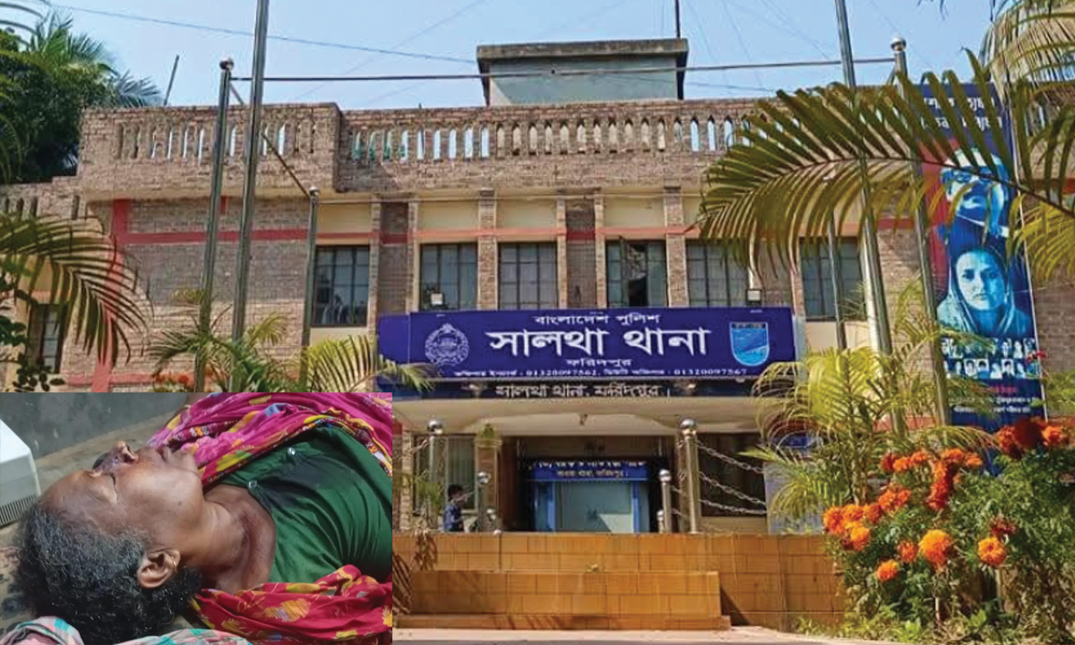 আহত নারী হাসপাতালে ভর্তি। ছবি : রূপালী বাংলাদেশ